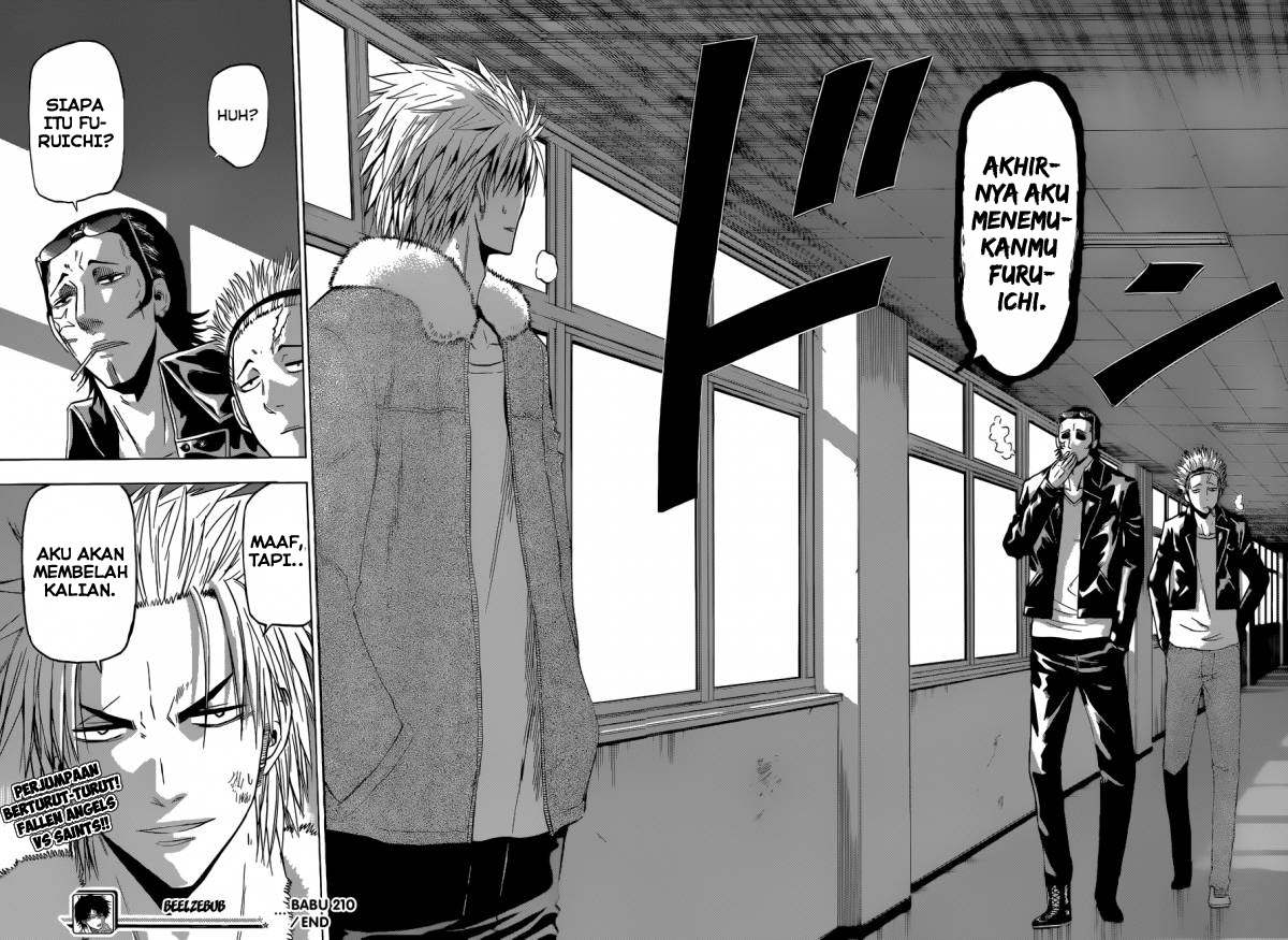 Beelzebub Bangai Hen chapter 210 halaman 19