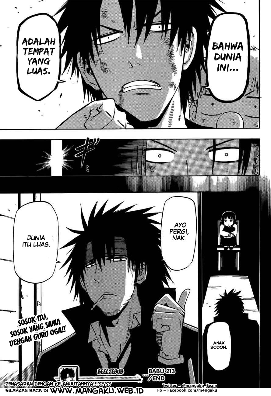 Beelzebub Bangai Hen chapter 213 halaman 19