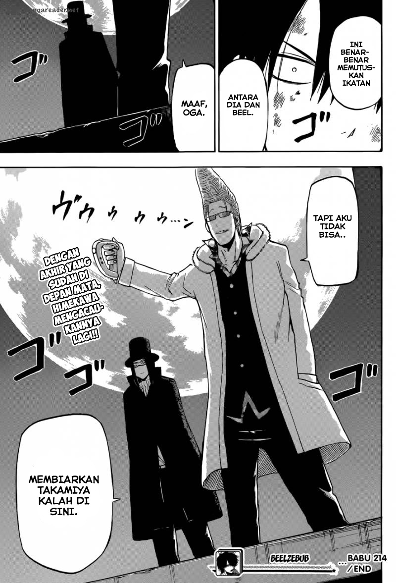 Beelzebub Bangai Hen chapter 214 halaman 18