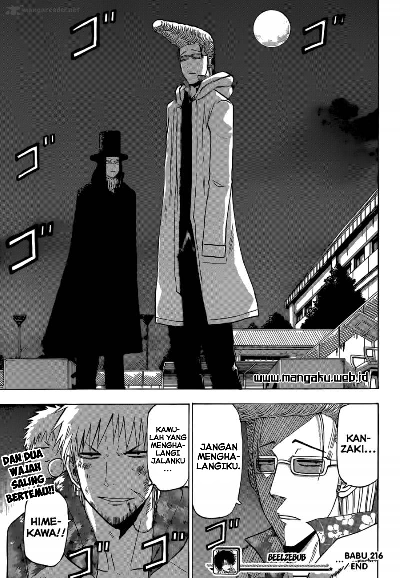 Beelzebub Bangai Hen chapter 216 halaman 20