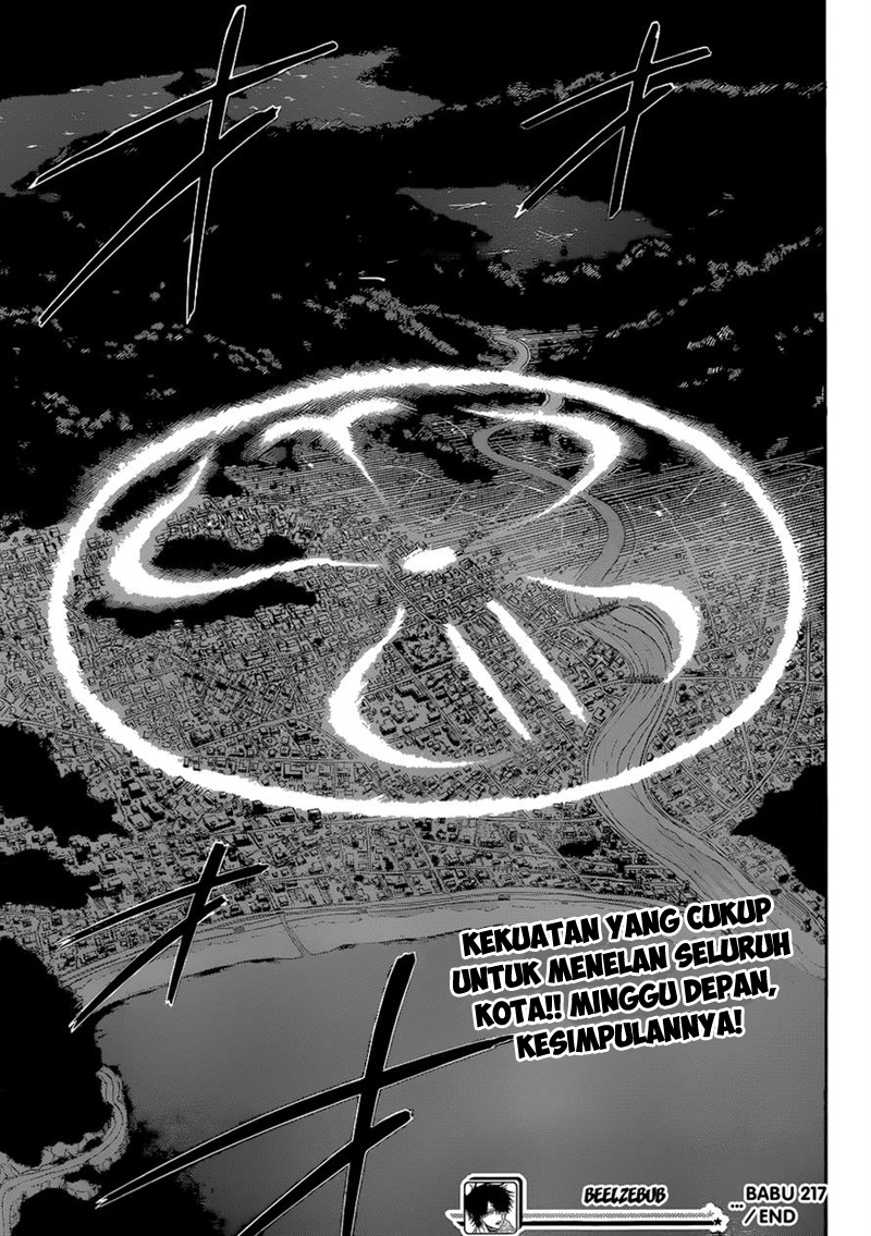 Beelzebub Bangai Hen chapter 217 halaman 20
