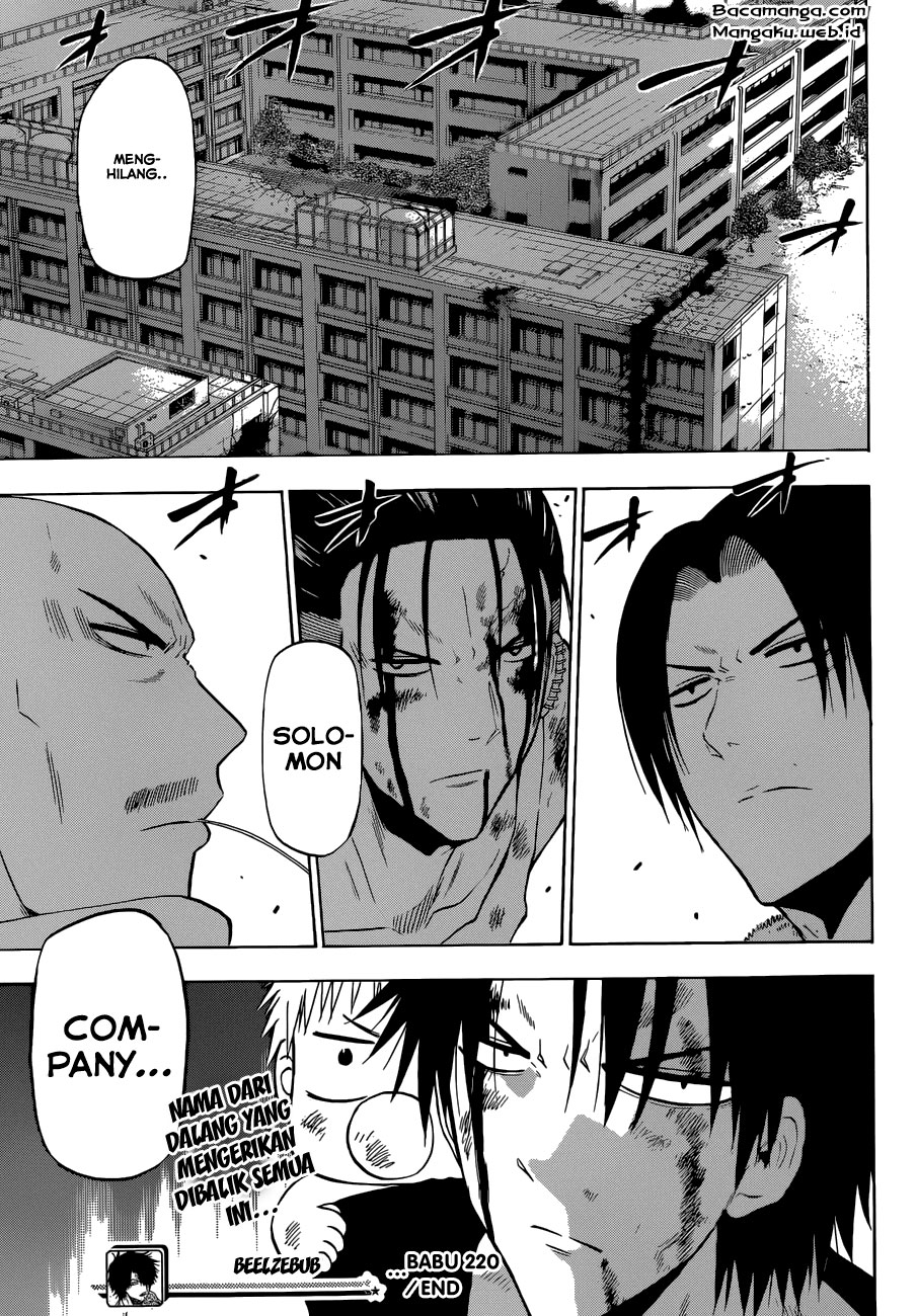 Beelzebub Bangai Hen chapter 220 halaman 18