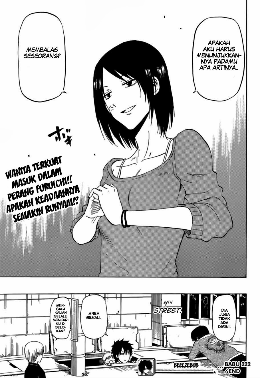 Beelzebub Bangai Hen chapter 222 halaman 38