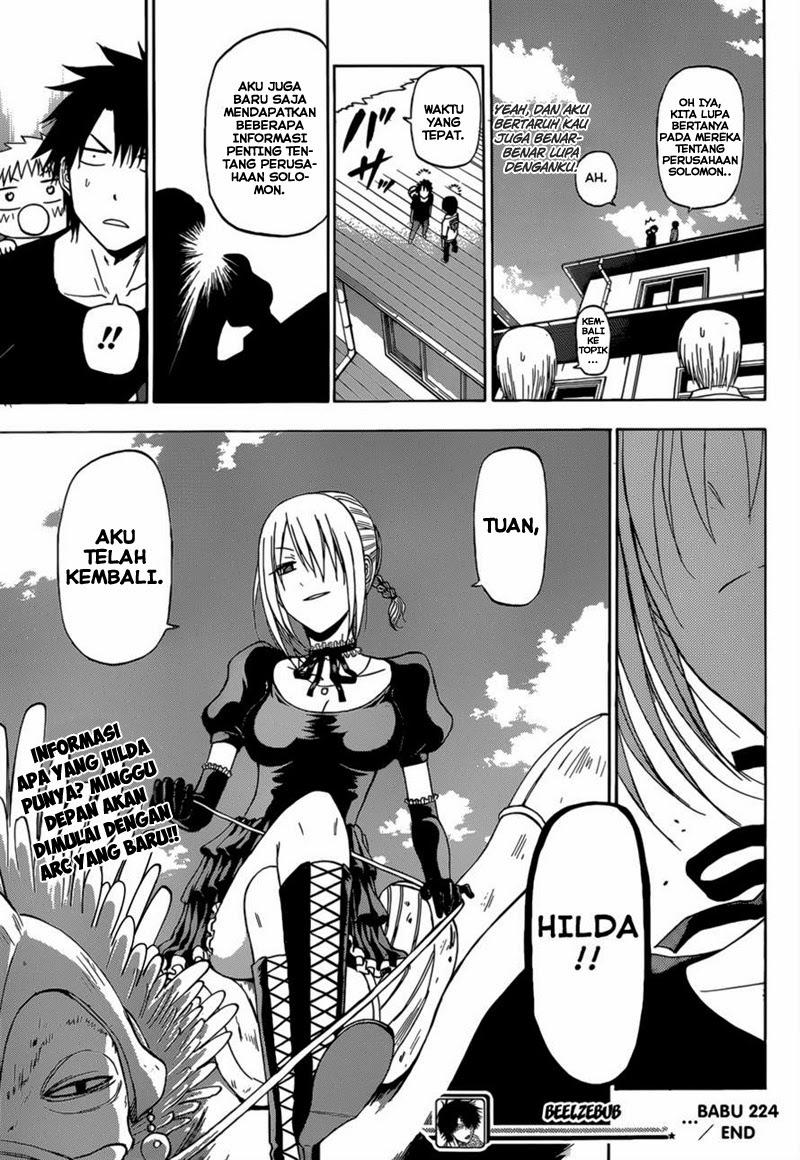 Beelzebub Bangai Hen chapter 224 halaman 19
