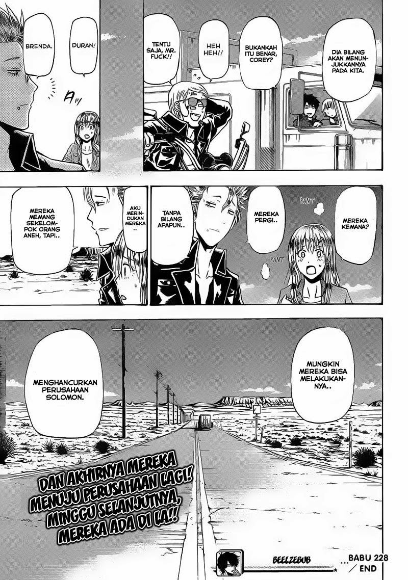 Beelzebub Bangai Hen chapter 228 halaman 20