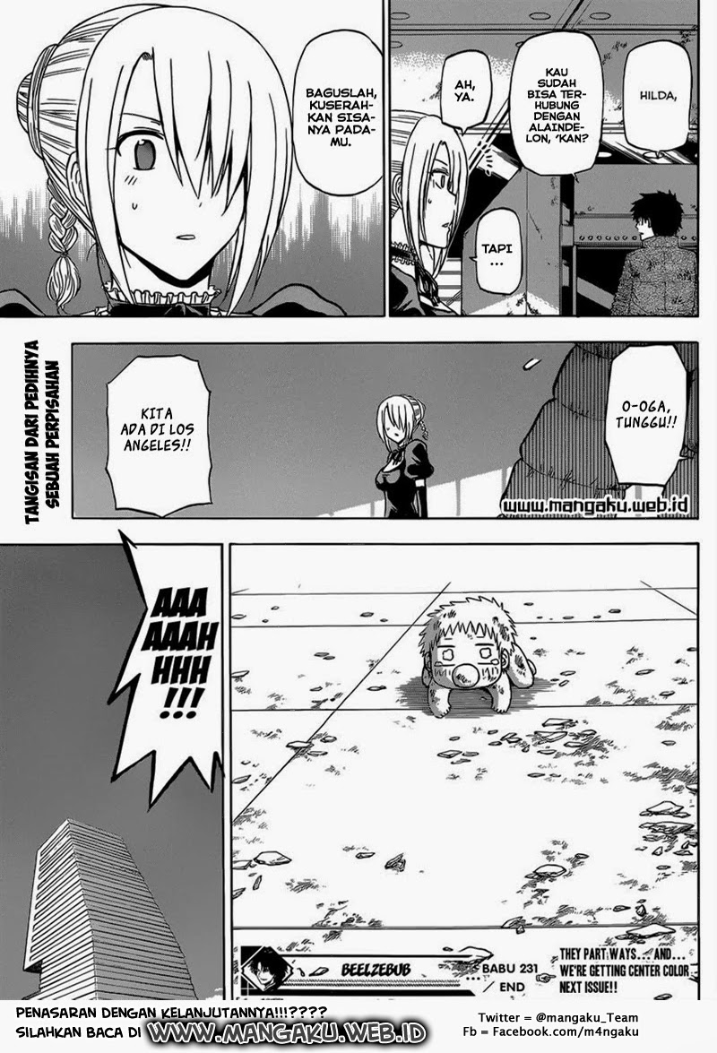 Beelzebub Bangai Hen chapter 231 halaman 18