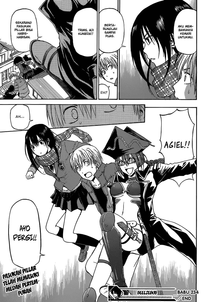 Beelzebub Bangai Hen chapter 234 halaman 19