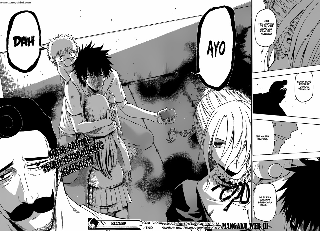 Beelzebub Bangai Hen chapter 236 halaman 18