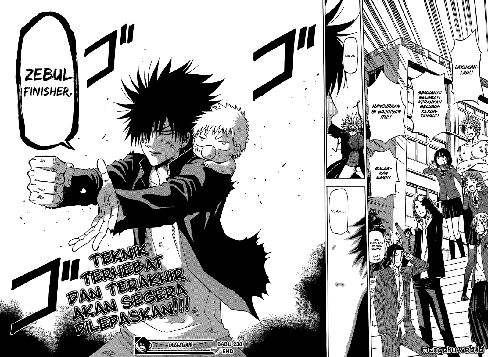 Beelzebub Bangai Hen chapter 238 halaman 18
