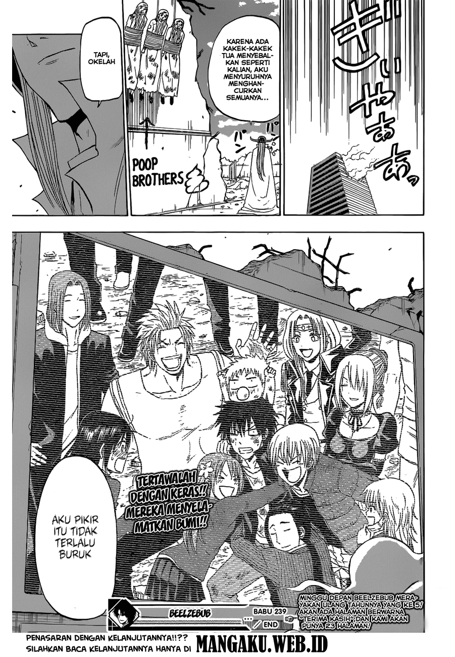Beelzebub Bangai Hen chapter 239 halaman 18