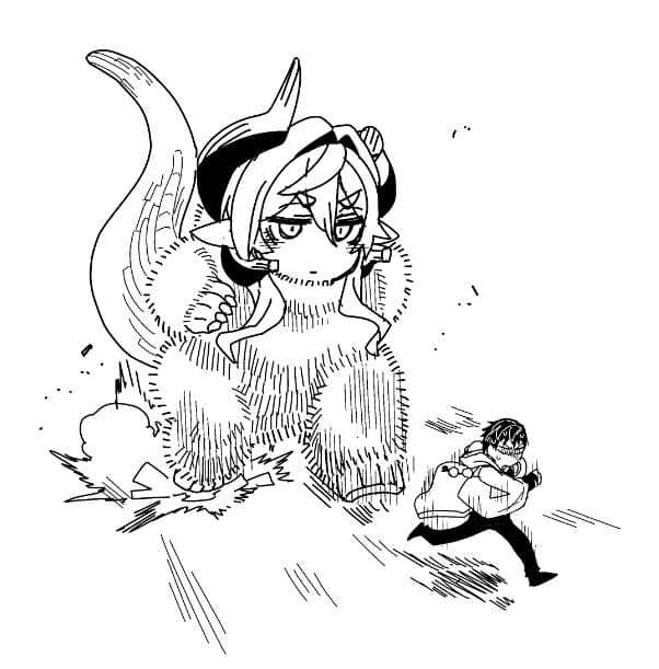 Halaman 34 dari Behemoth no Hanamuko Chapter 2