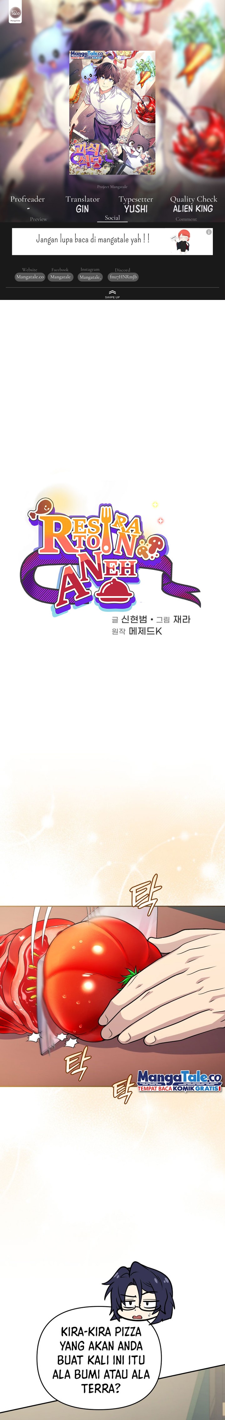 Halaman 1 dari Bizzare Restaurant Chapter 44