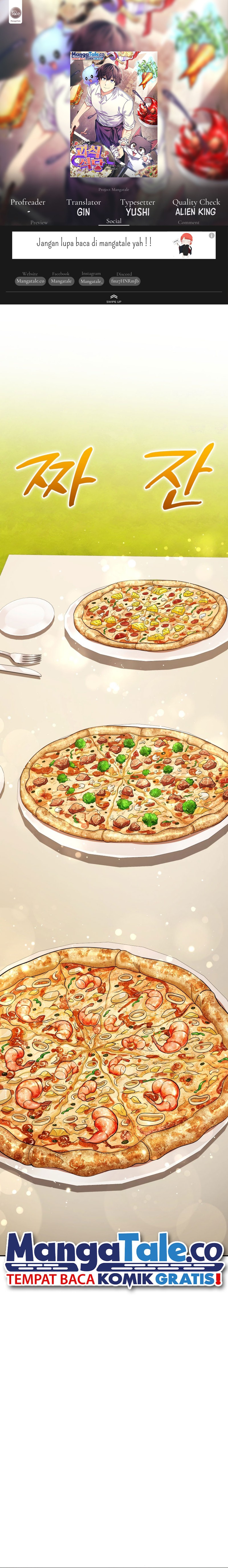 Halaman 1 dari Bizzare Restaurant Chapter 45