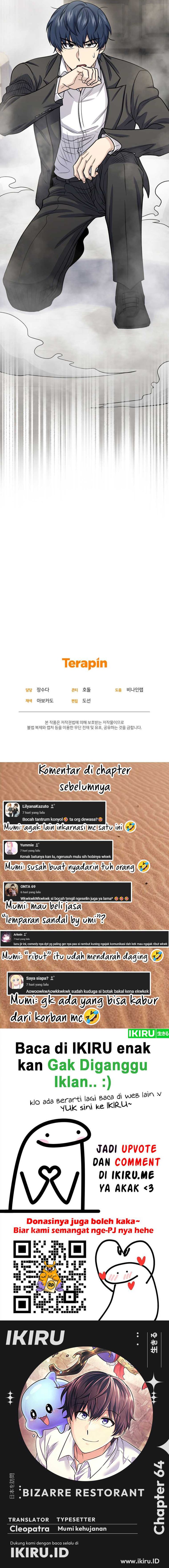 Halaman 21 dari Bizzare Restaurant Chapter 64