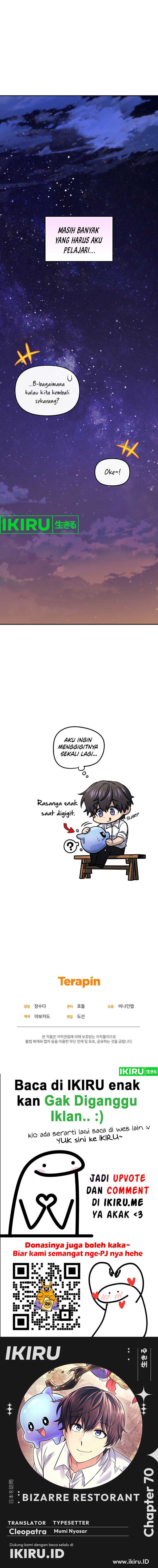 Halaman 25 dari Bizzare Restaurant Chapter 70