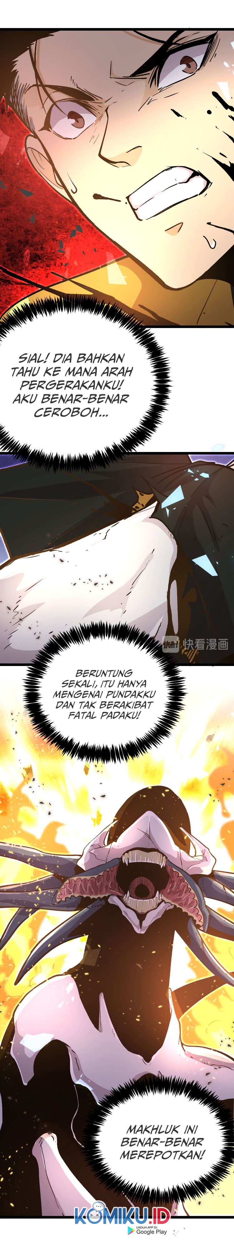 Halaman 10 dari Black Abyss at Dawn Chapter 17