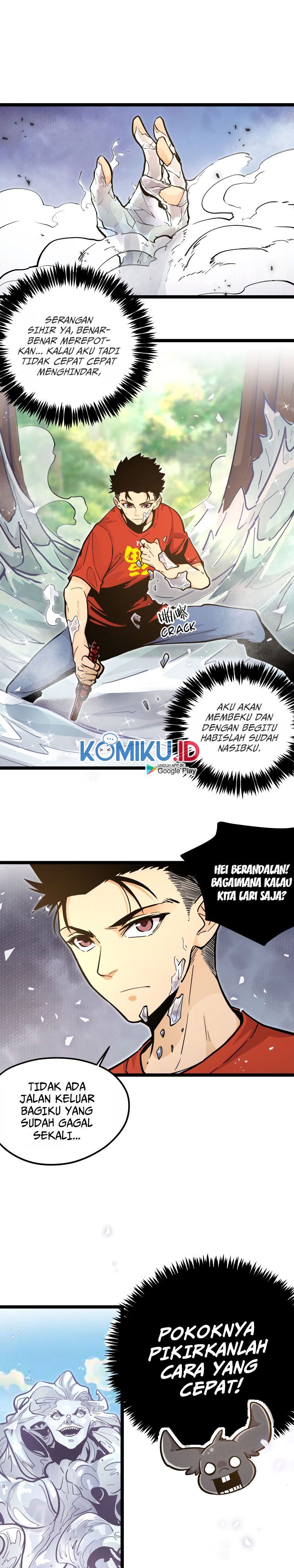 Halaman 2 dari Black Abyss at Dawn Chapter 25