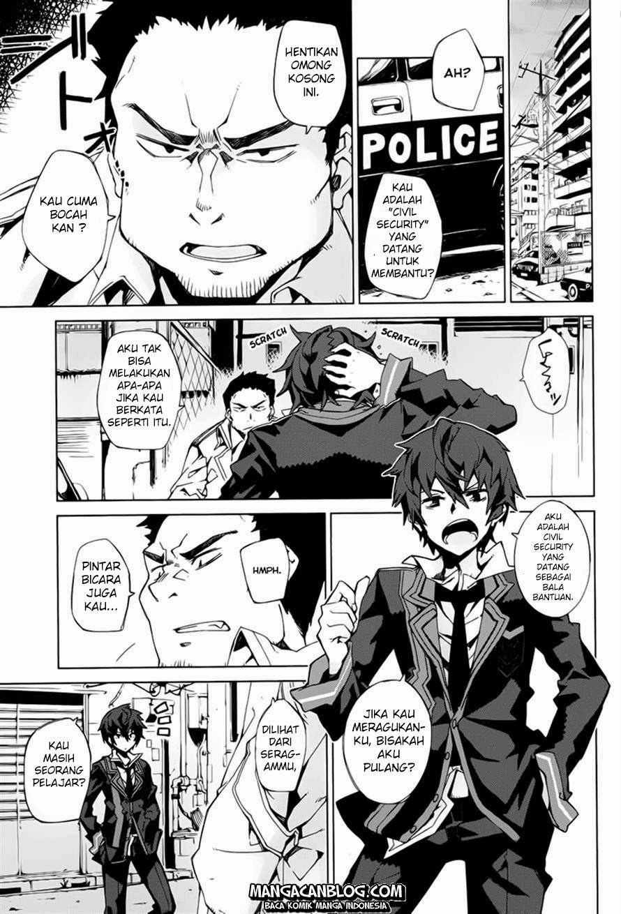 Halaman 6 dari Black Bullet Chapter 1