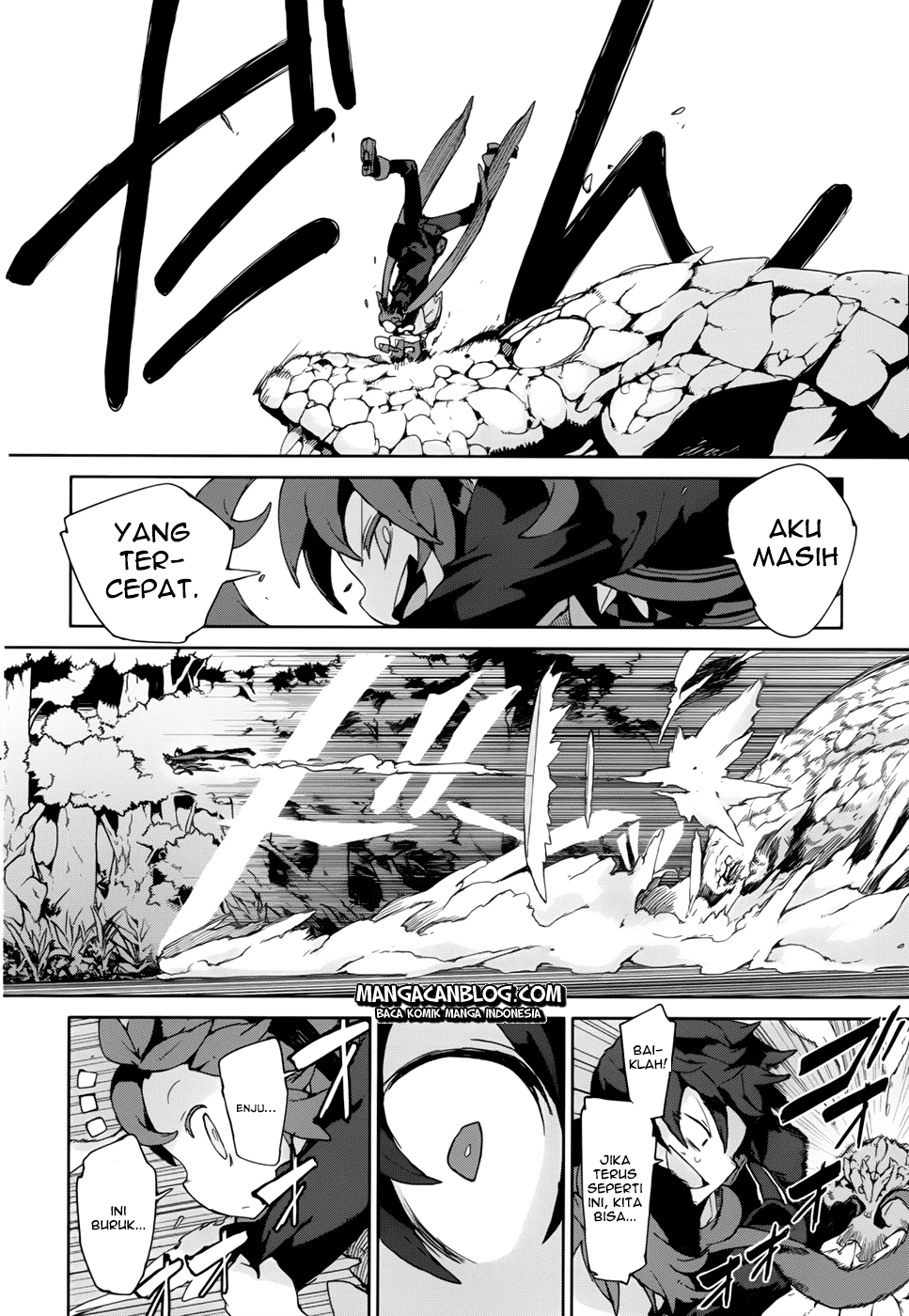 Halaman 12 dari Black Bullet Chapter 10