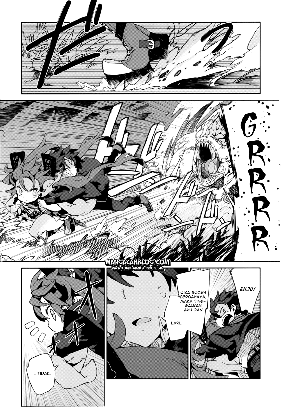 Halaman 9 dari Black Bullet Chapter 10