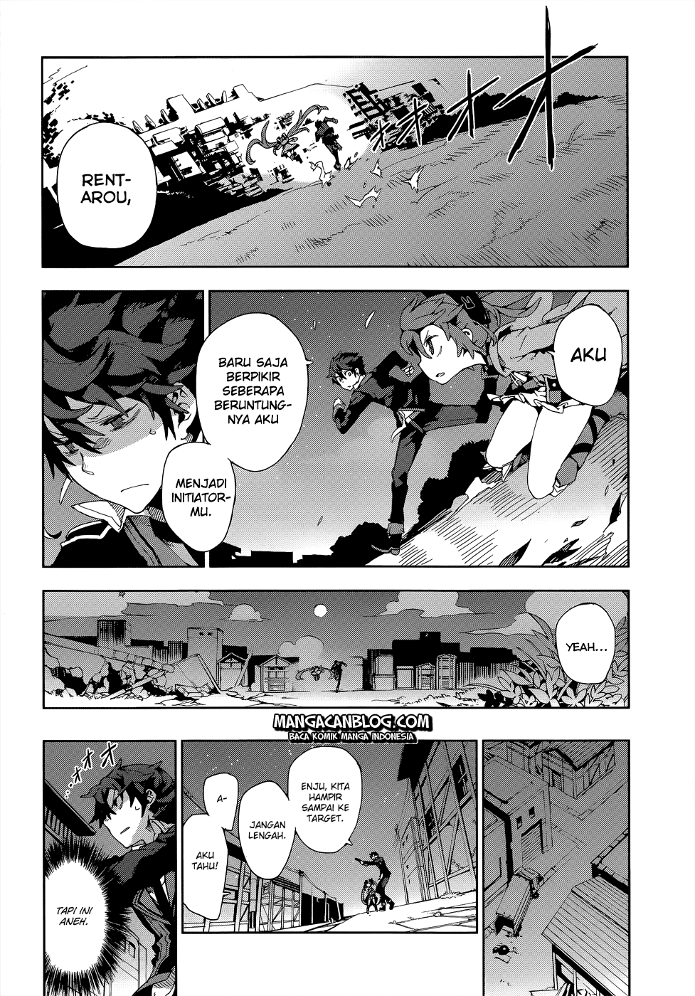 Halaman 12 dari Black Bullet Chapter 12