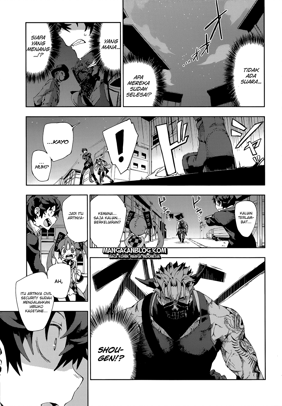 Halaman 13 dari Black Bullet Chapter 12