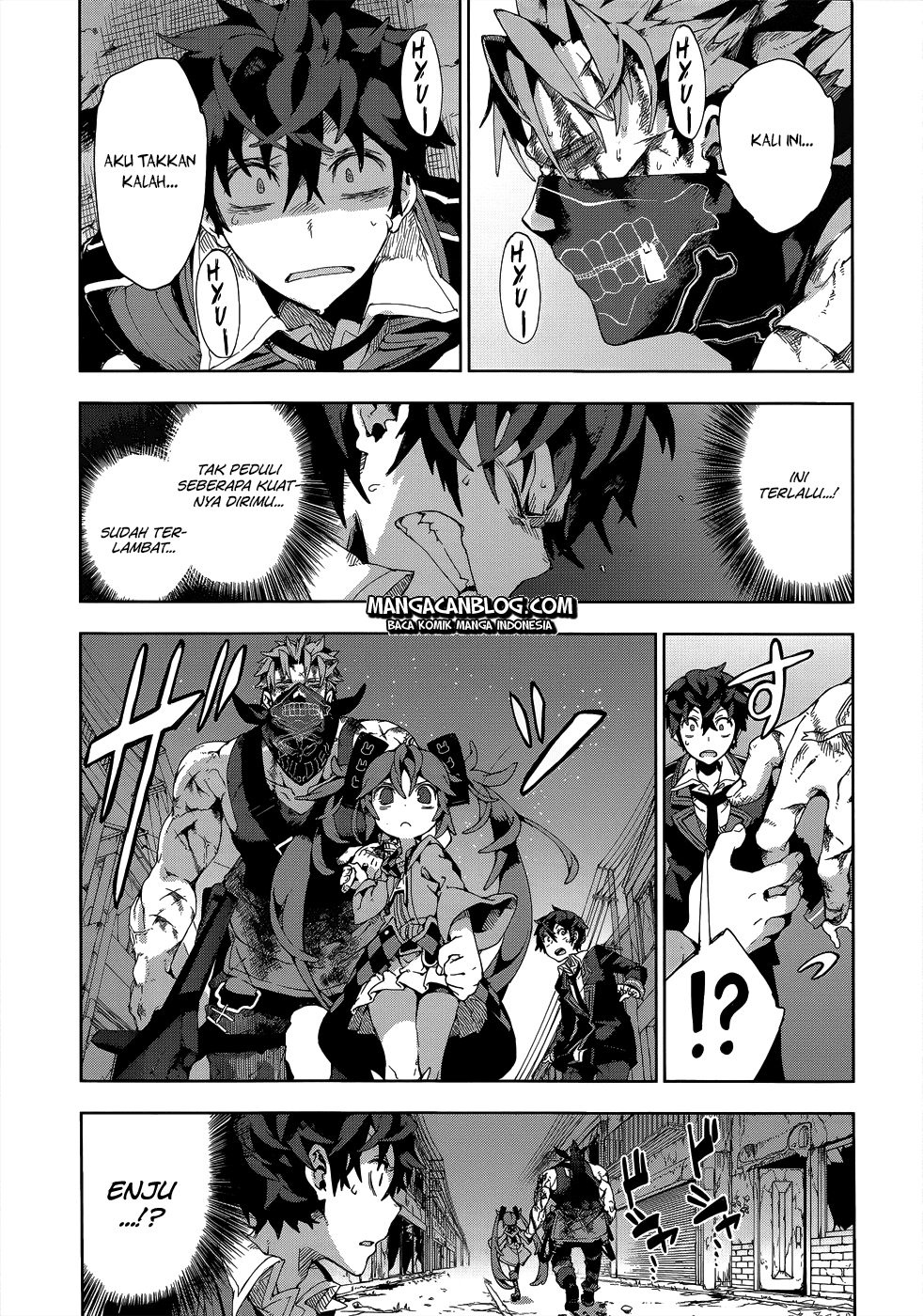Halaman 16 dari Black Bullet Chapter 12