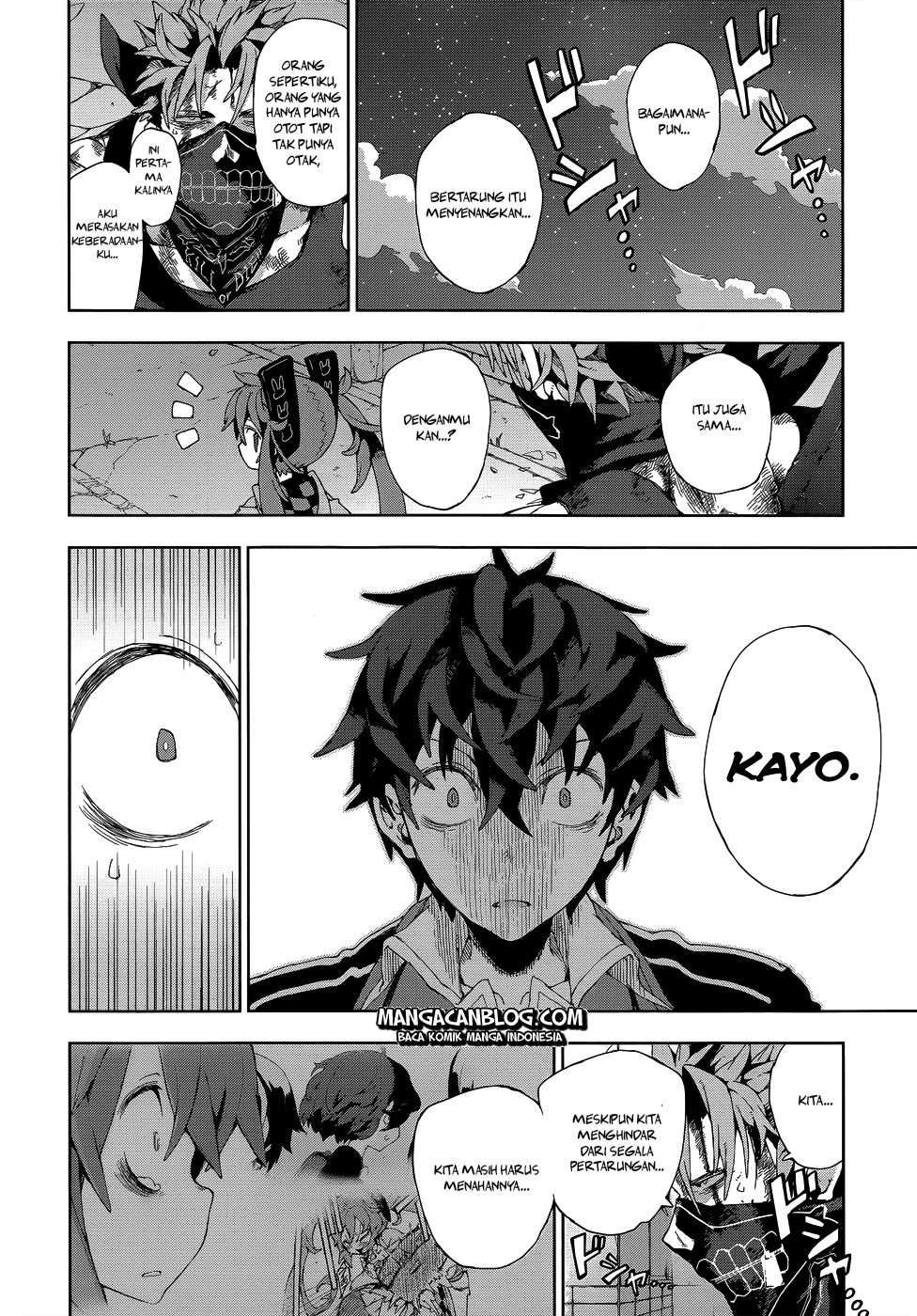Halaman 17 dari Black Bullet Chapter 12