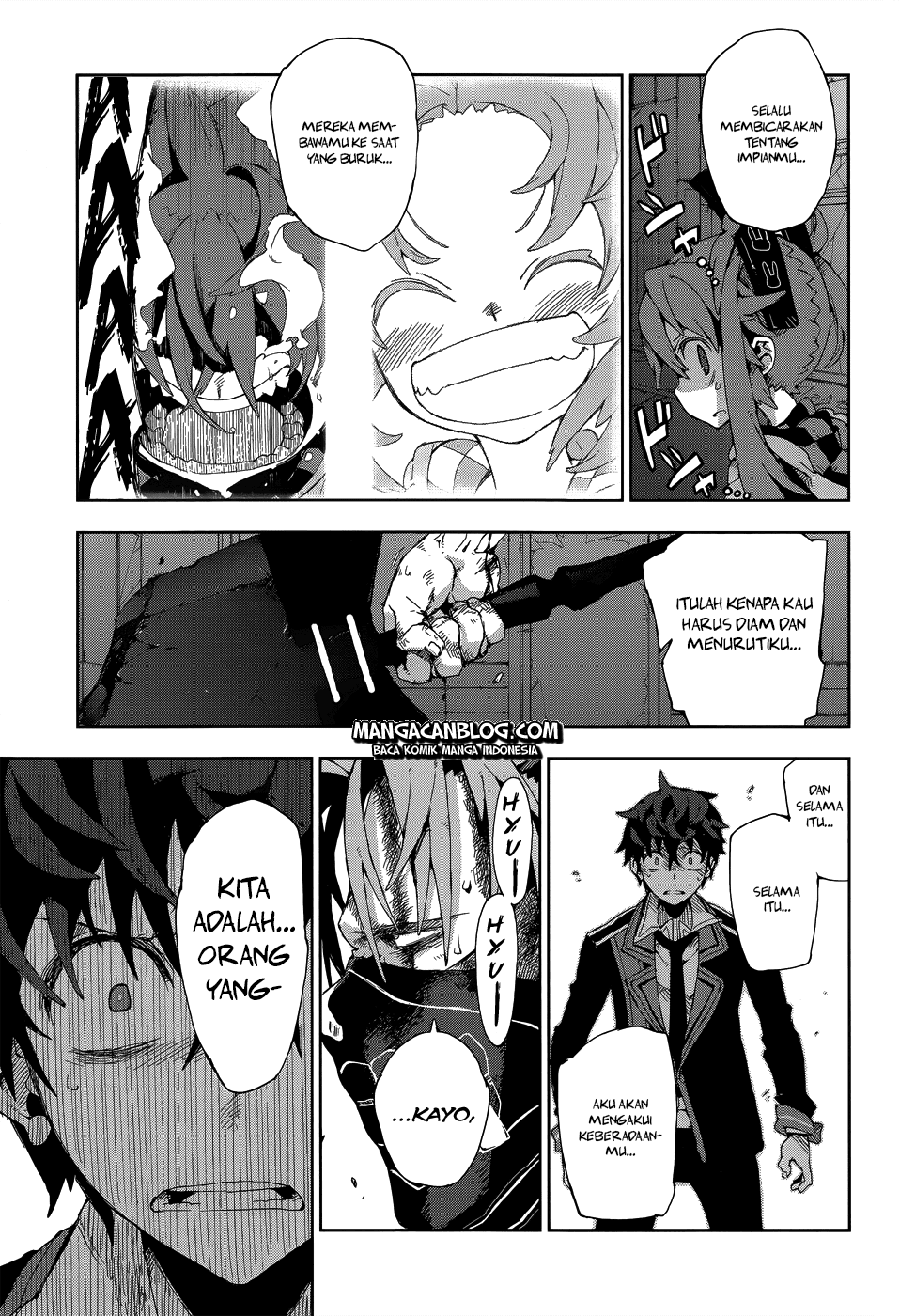 Halaman 18 dari Black Bullet Chapter 12