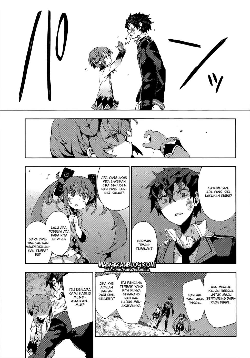 Halaman 7 dari Black Bullet Chapter 12