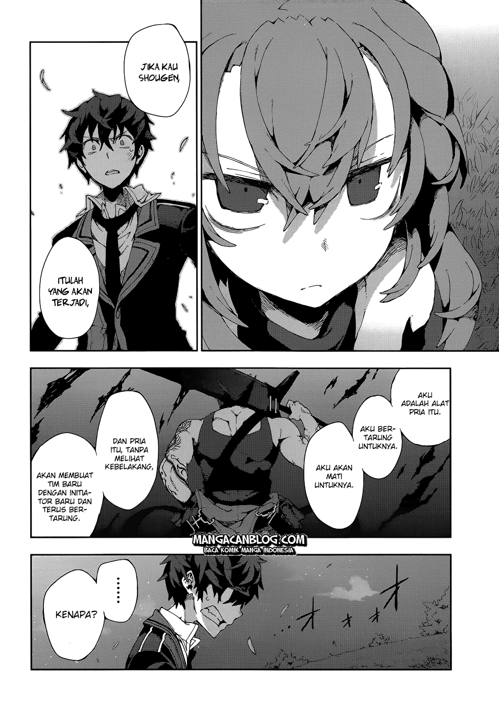 Halaman 8 dari Black Bullet Chapter 12