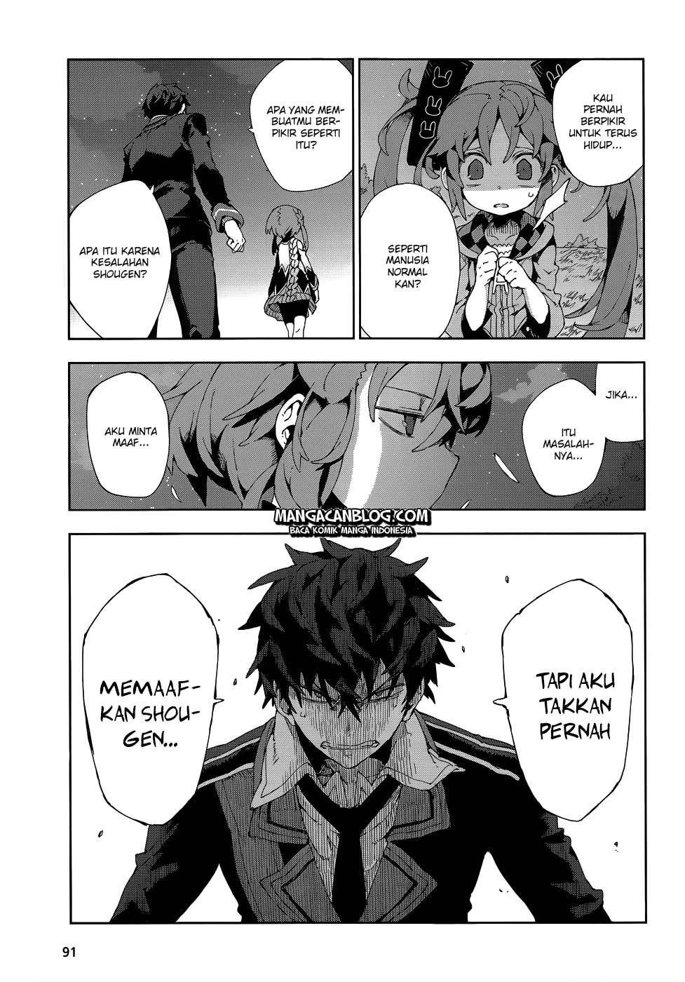 Halaman 9 dari Black Bullet Chapter 12