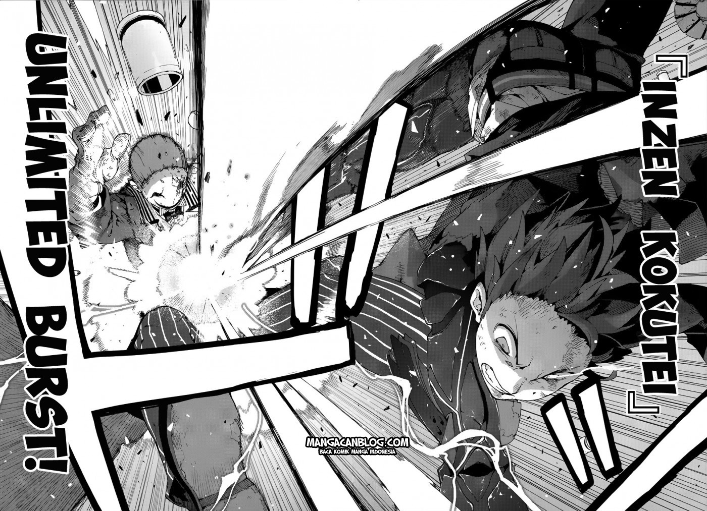 Halaman 11 dari Black Bullet Chapter 17