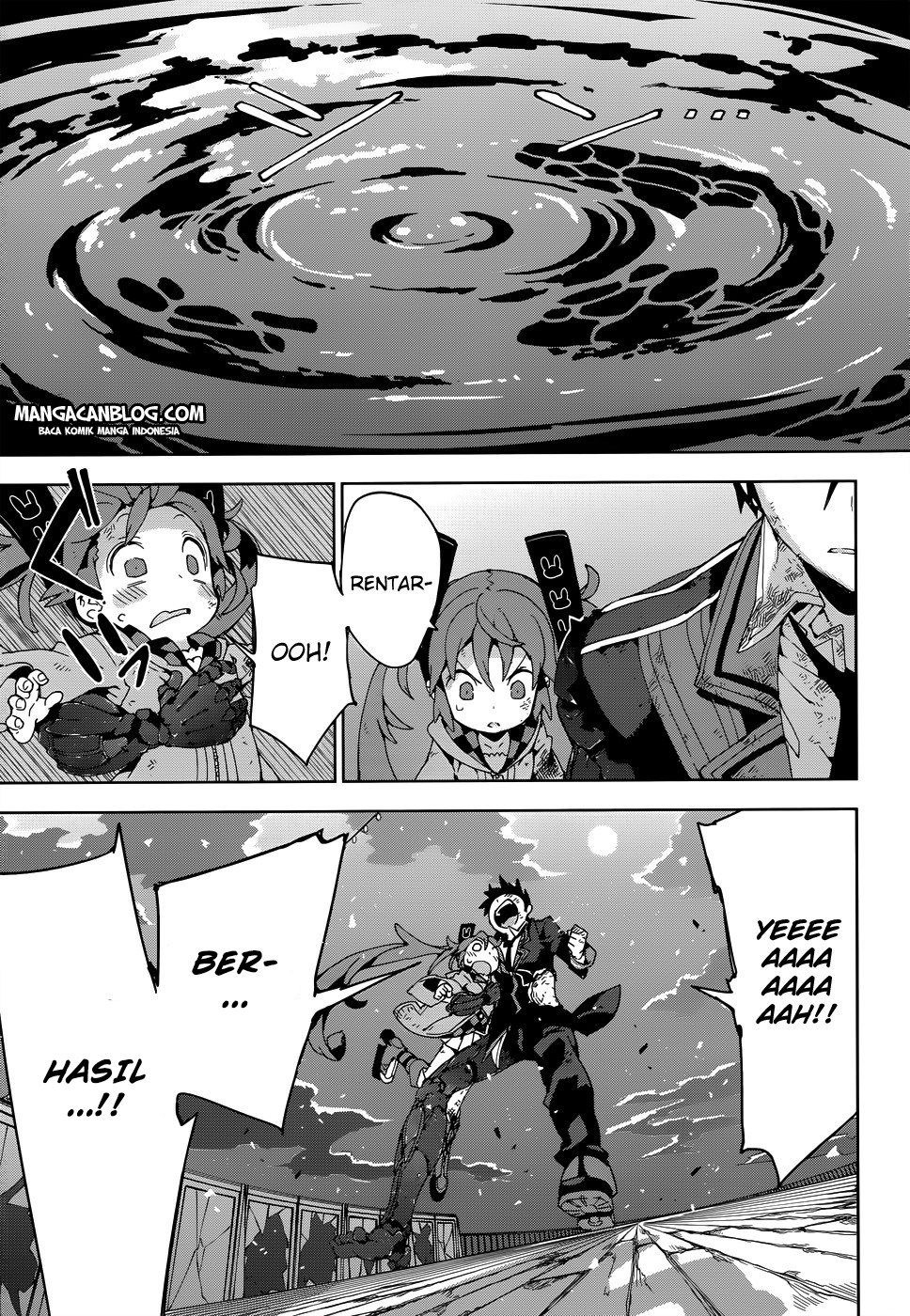 Halaman 14 dari Black Bullet Chapter 17