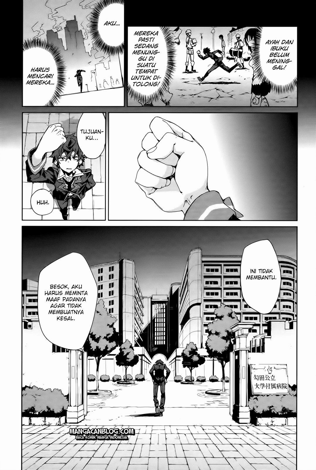 Halaman 12 dari Black Bullet Chapter 3