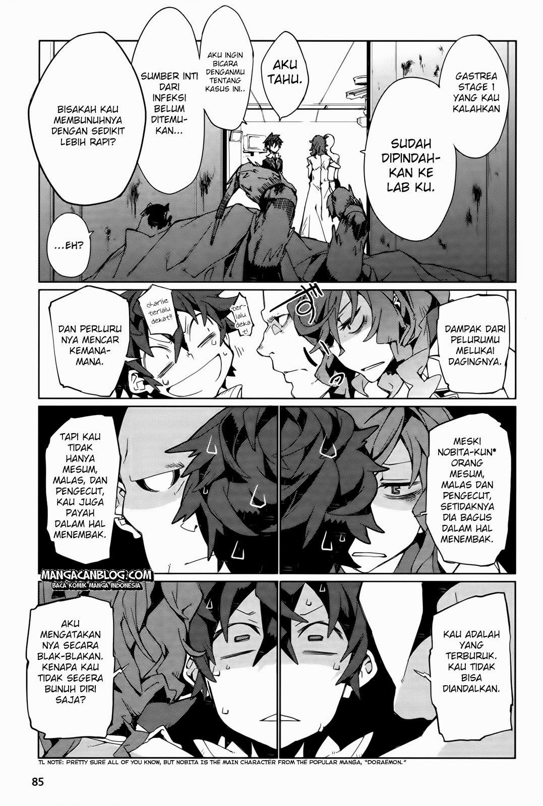 Halaman 16 dari Black Bullet Chapter 3