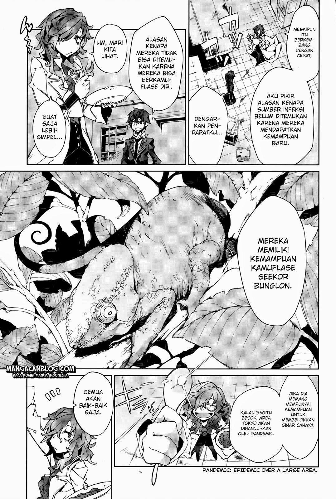 Halaman 22 dari Black Bullet Chapter 3