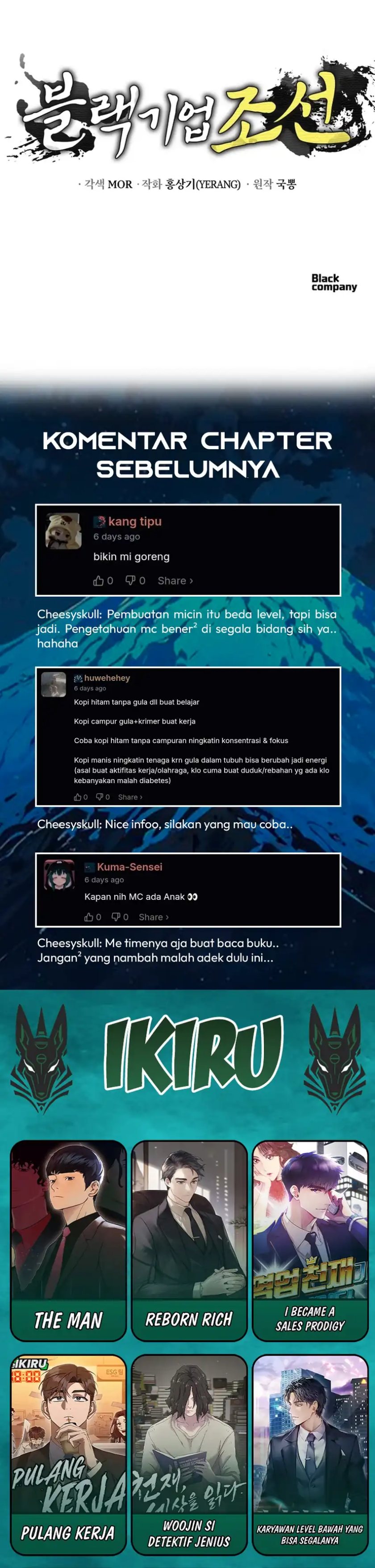 Black Corporation: Joseon chapter 130 halaman 61