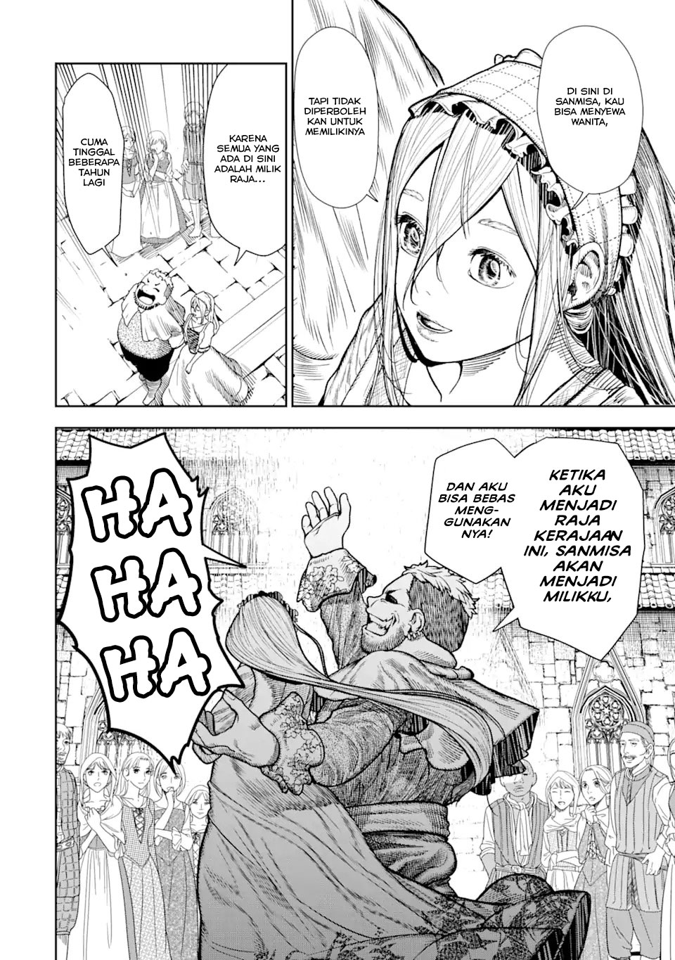 Halaman 13 dari Blood-crawling Princess of a ruined Country Chapter 1.2