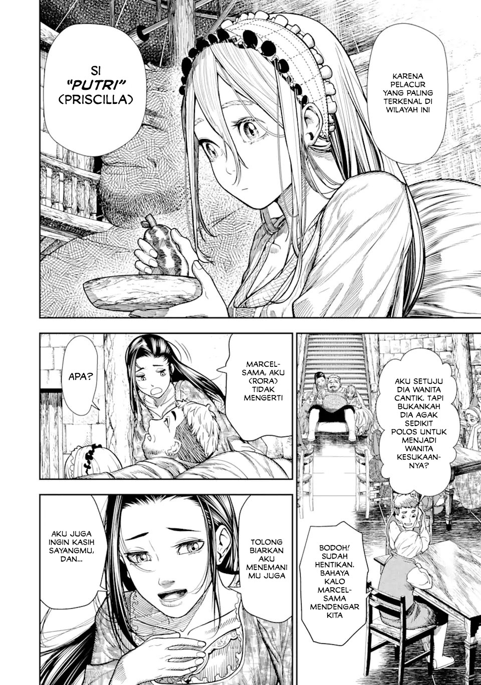 Halaman 5 dari Blood-crawling Princess of a ruined Country Chapter 1.2