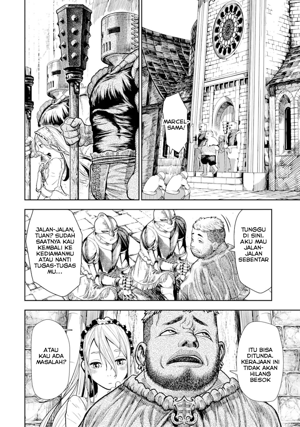 Halaman 9 dari Blood-crawling Princess of a ruined Country Chapter 1.2