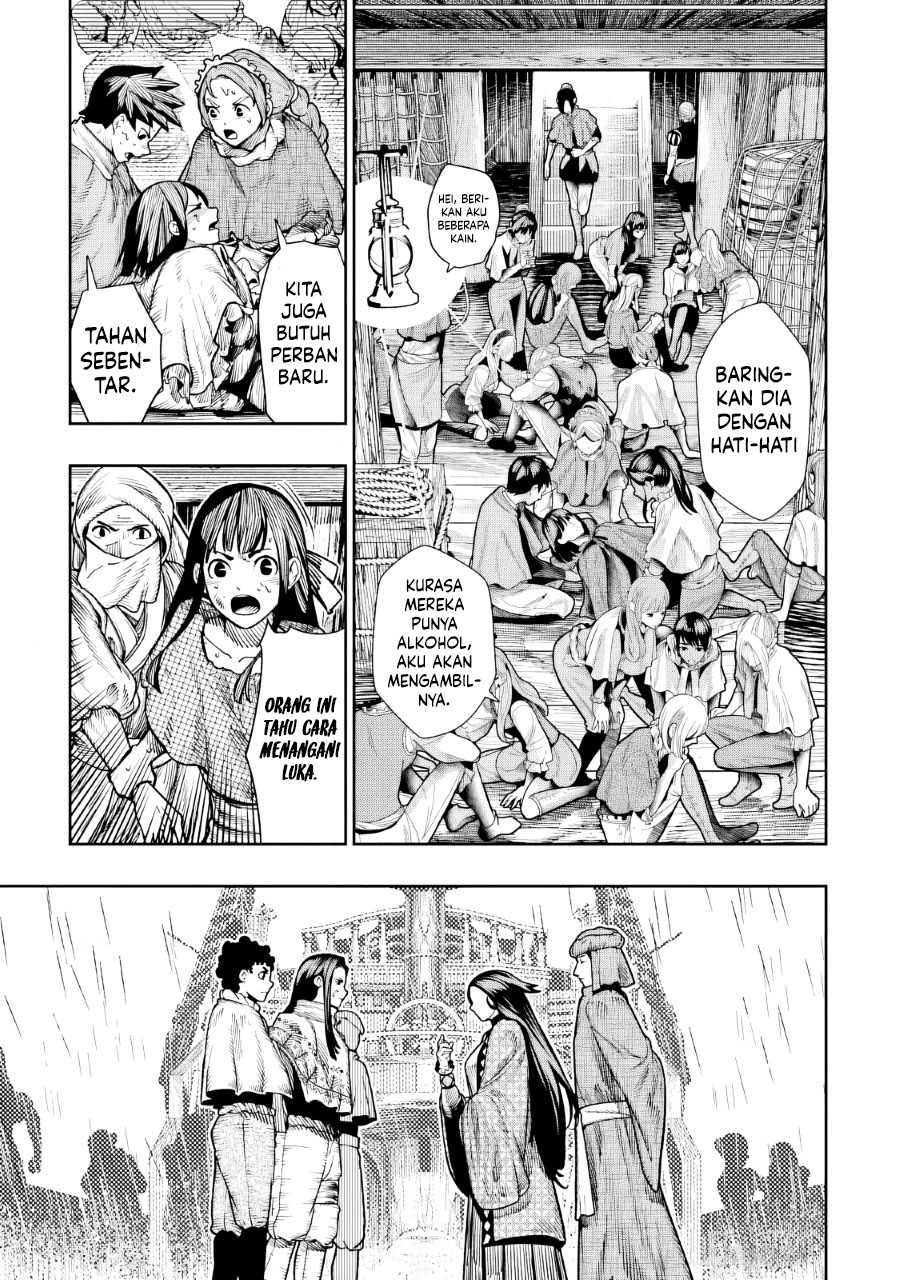 Halaman 10 dari Blood-crawling Princess of a ruined Country Chapter 11