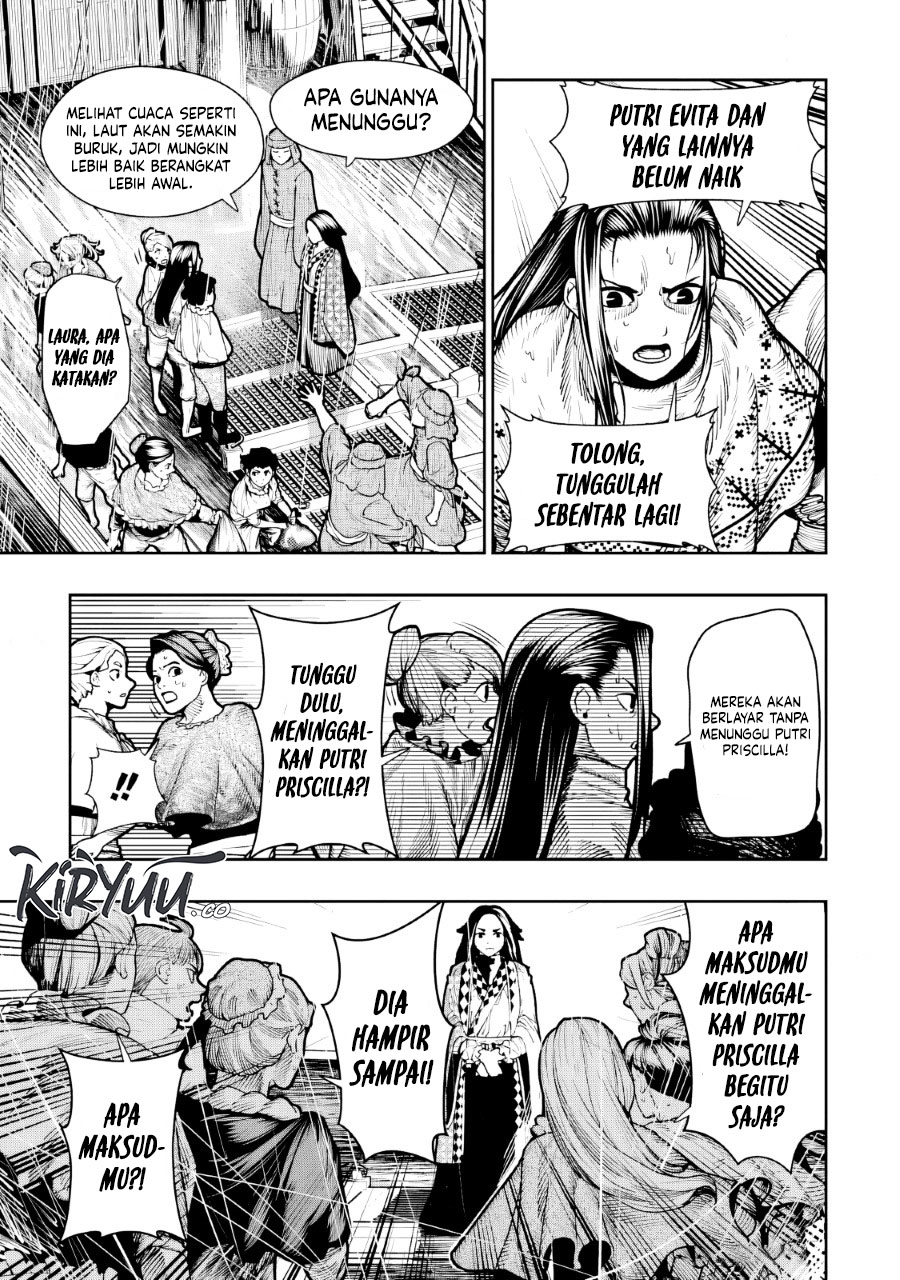 Halaman 12 dari Blood-crawling Princess of a ruined Country Chapter 11