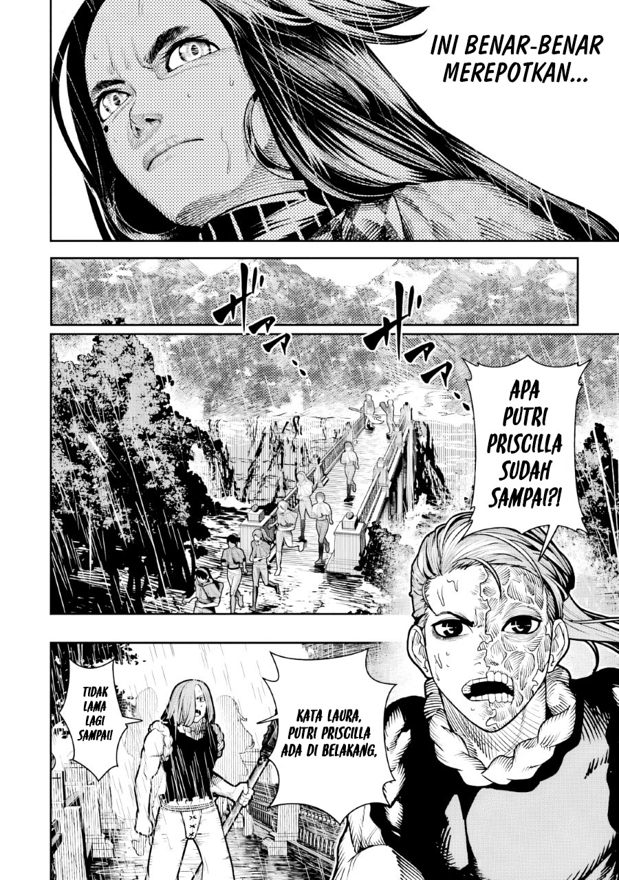 Halaman 15 dari Blood-crawling Princess of a ruined Country Chapter 11