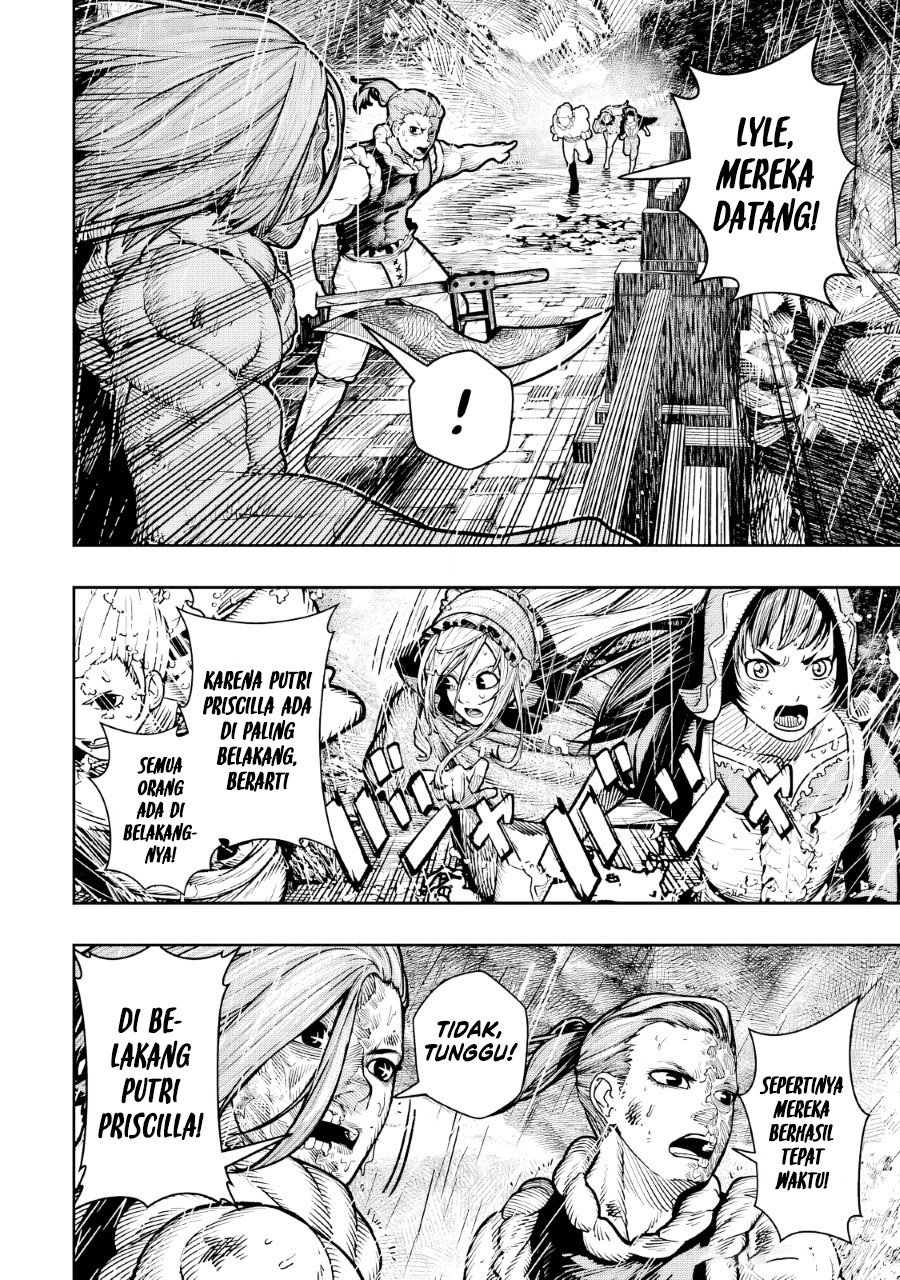 Halaman 17 dari Blood-crawling Princess of a ruined Country Chapter 11