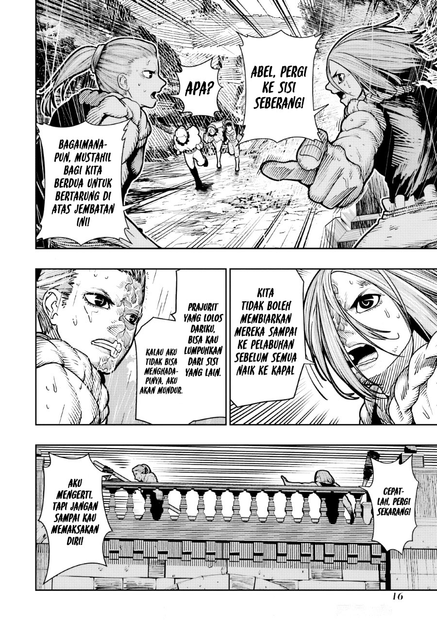Halaman 19 dari Blood-crawling Princess of a ruined Country Chapter 11