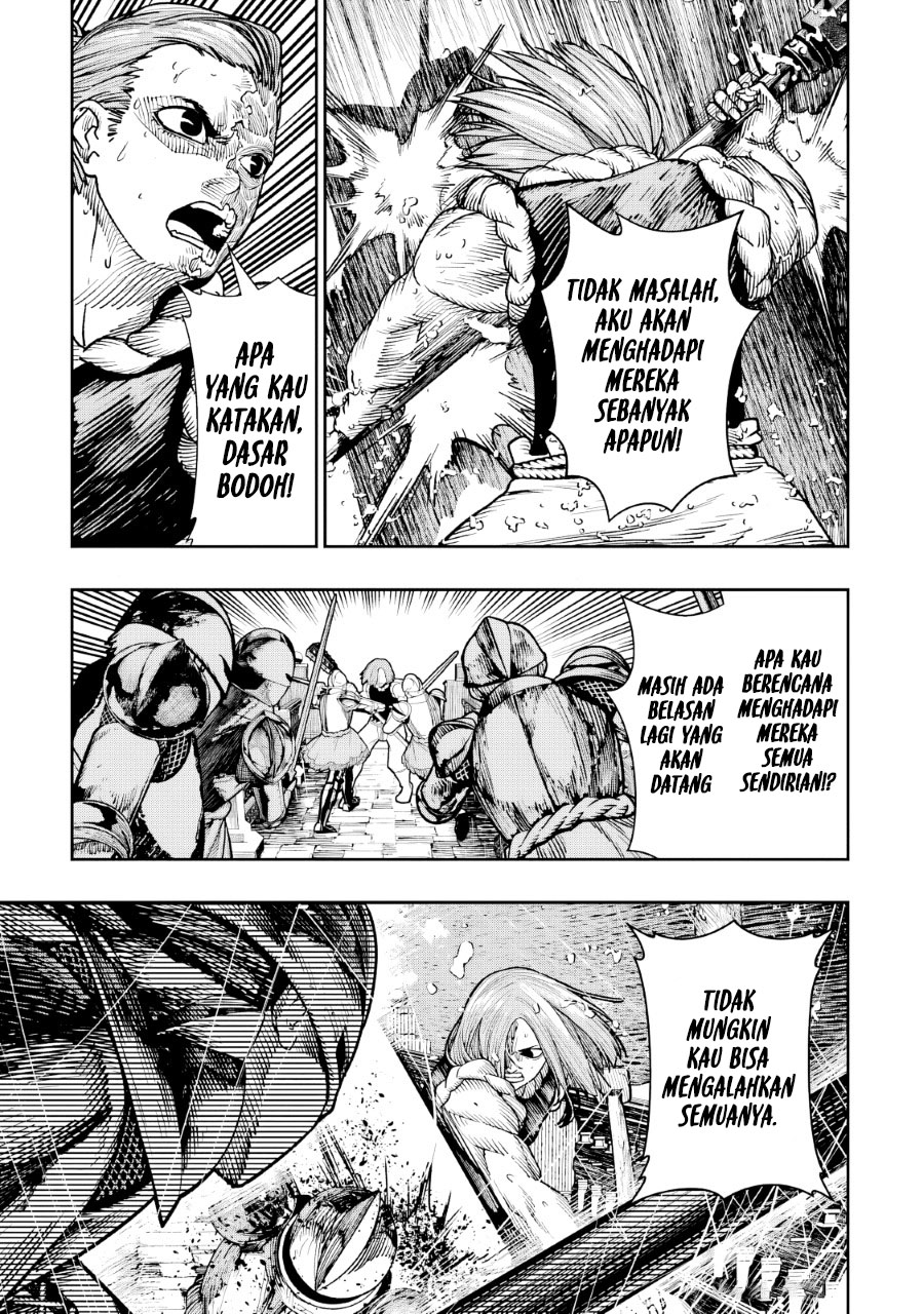 Halaman 24 dari Blood-crawling Princess of a ruined Country Chapter 11