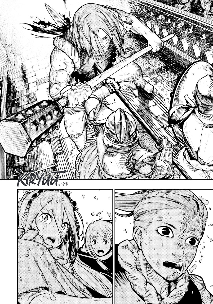 Halaman 25 dari Blood-crawling Princess of a ruined Country Chapter 11