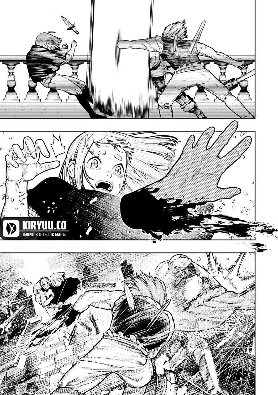 Halaman 30 dari Blood-crawling Princess of a ruined Country Chapter 11