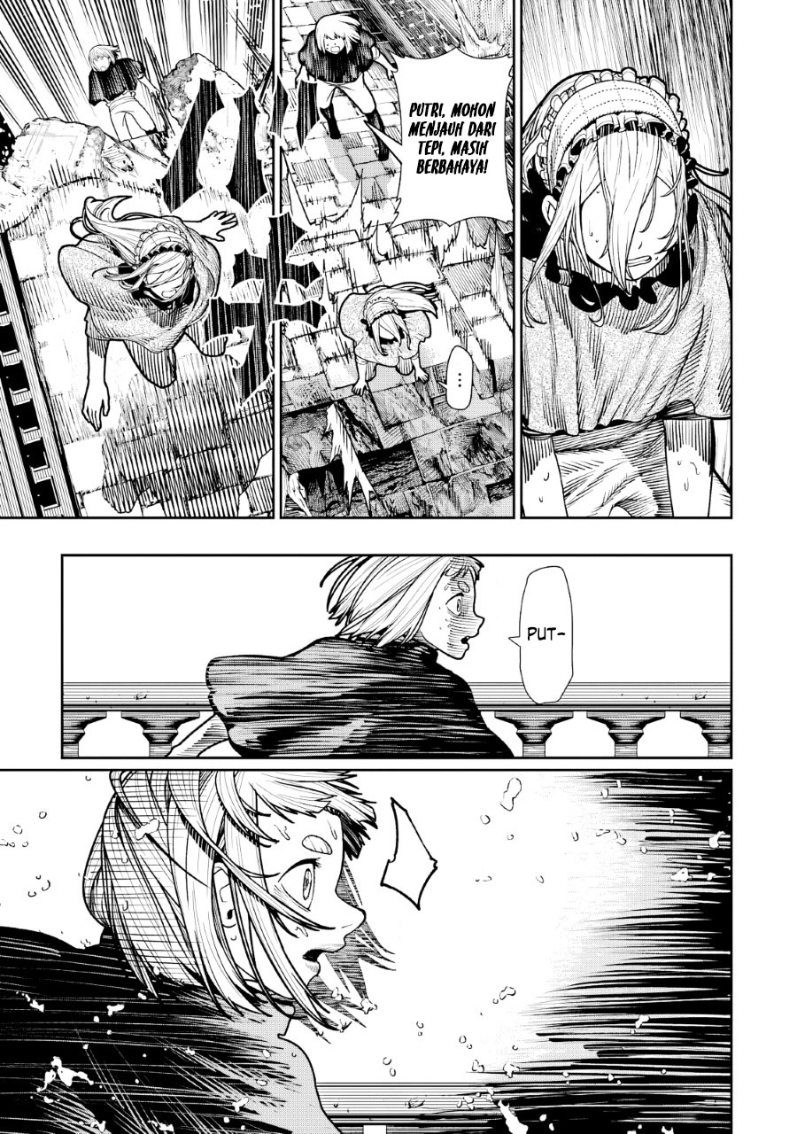 Halaman 38 dari Blood-crawling Princess of a ruined Country Chapter 11